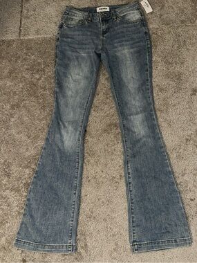 RSQ Medium Wash Flare Jeans